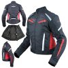 Motorcycle Ladies Strong Textile Jacket Motorbike Armor CE Touring