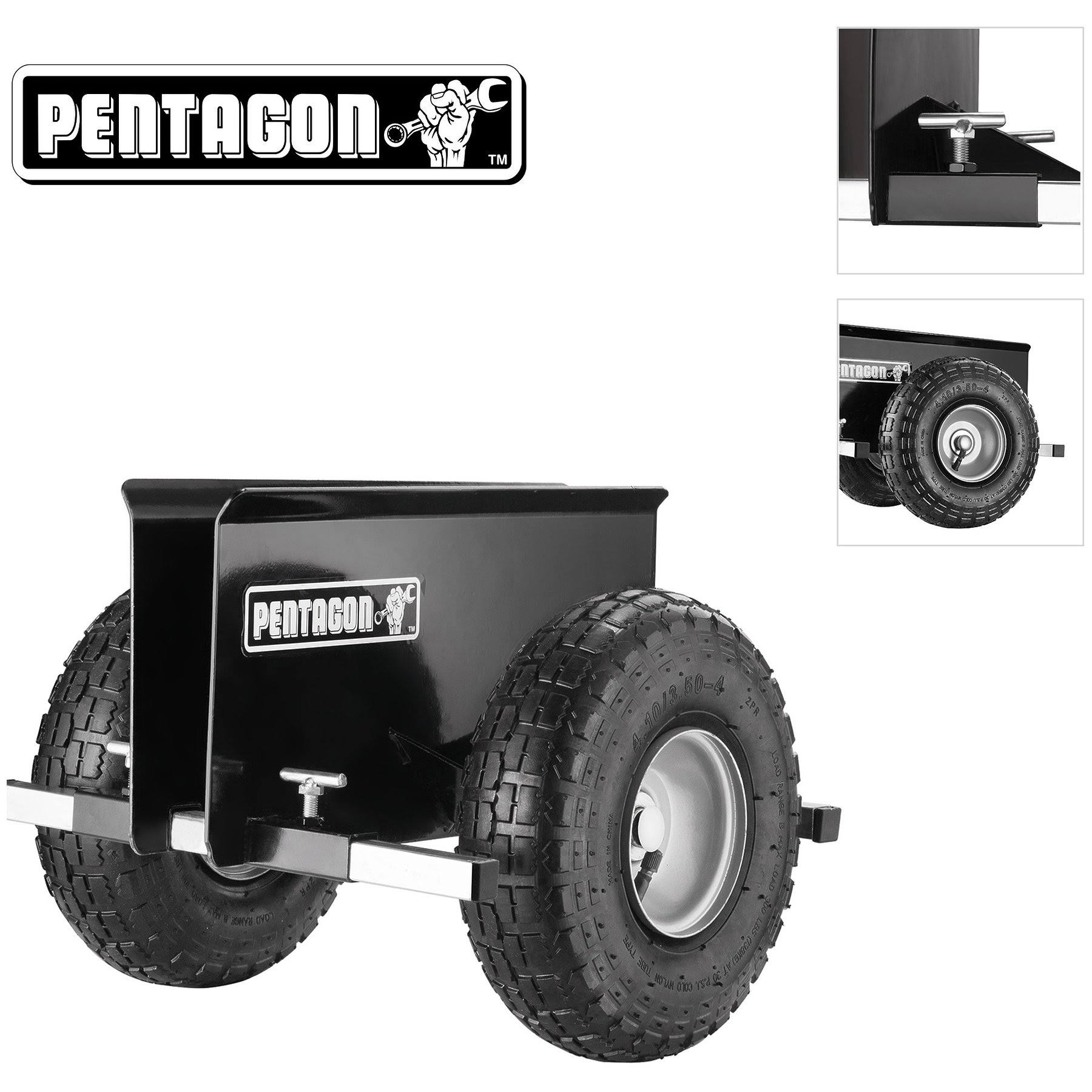 Pentagon Tool | Panel Pusher Dolly | Plywood – Doors – Drywall