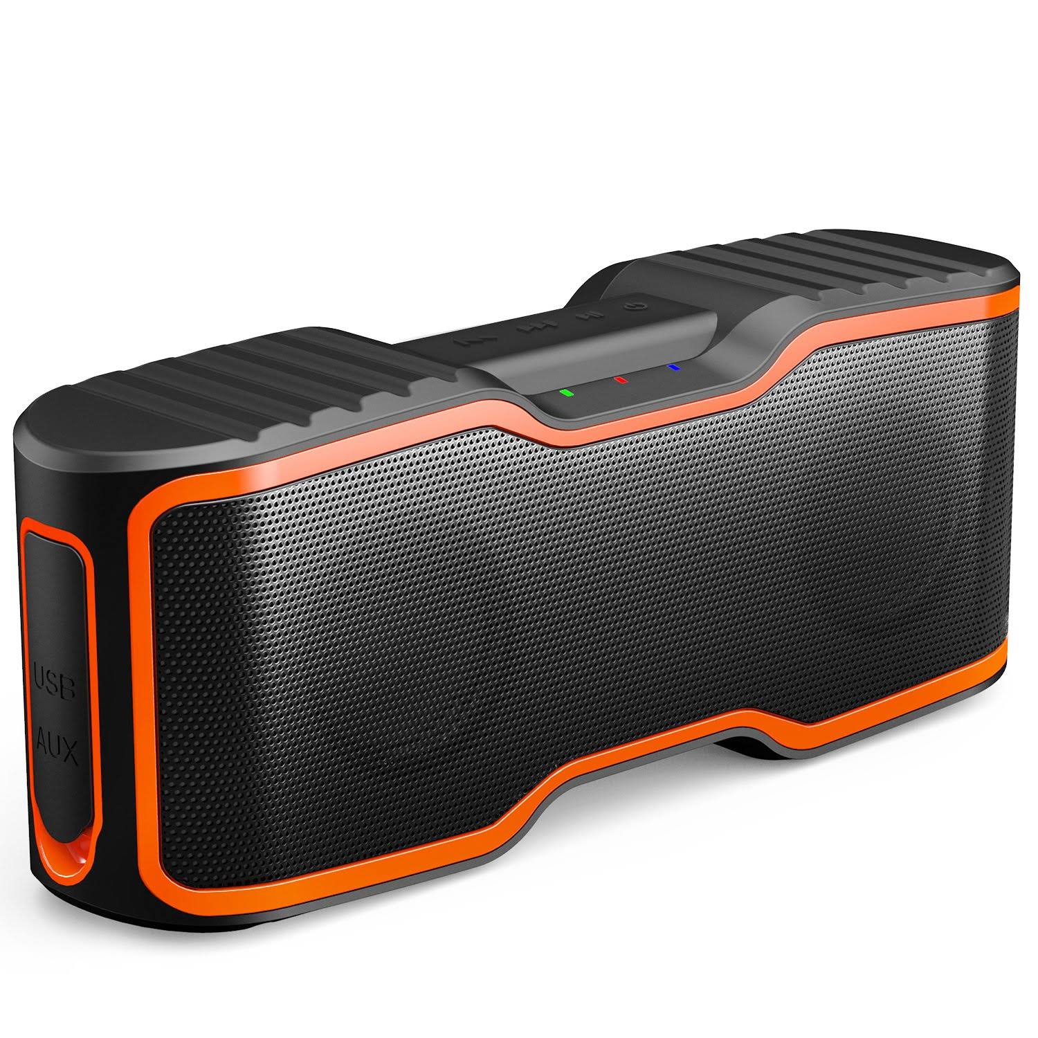 AOMAIS Sport II Portable Wireless Bluetooth Speakers 4.0 Waterproof IPX7, 20W Bass Sound, Stereo Pairing, Durable Design Backyard, Outdoors, Travel,