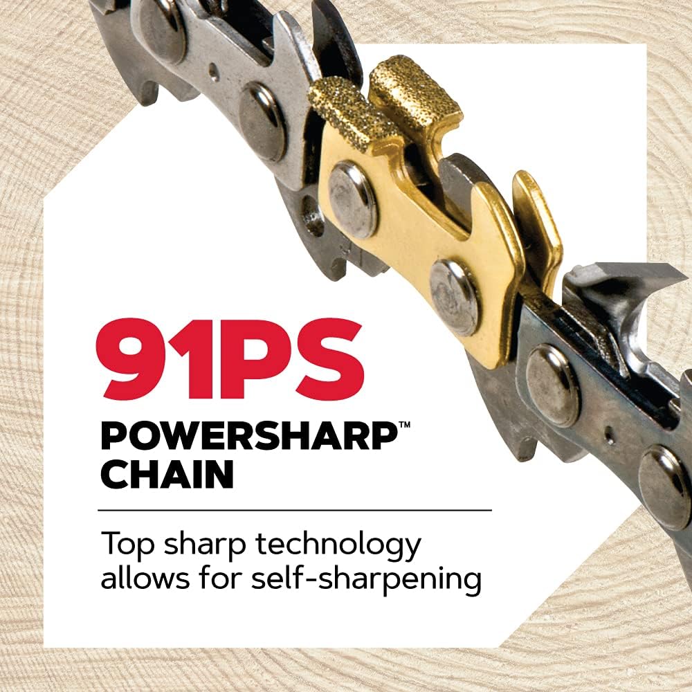 Oregon CS1500 18-inch 15 Amp Self-Sharpening Corded Electric Chainsaw, with Integrated Self-Sharpening System (PowerSharp), 2-Year Warranty, 120V, Grey, Black - Image 6